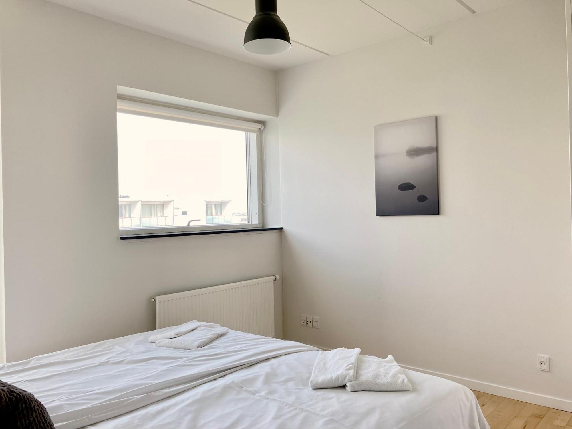 אורהוס Newly Built 1 Bedroom Apartment With Balcony מראה חיצוני תמונה